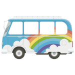 Photocall furgoneta hippie