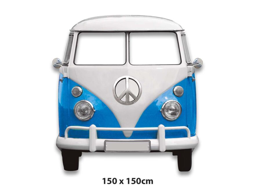 Photocall Volkswagen Azul