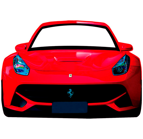 Photocall Ferrari Rojo