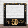 Photocall feliz 50 cumpleaños
