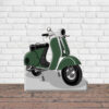 Photocall Moto Vespa Verde