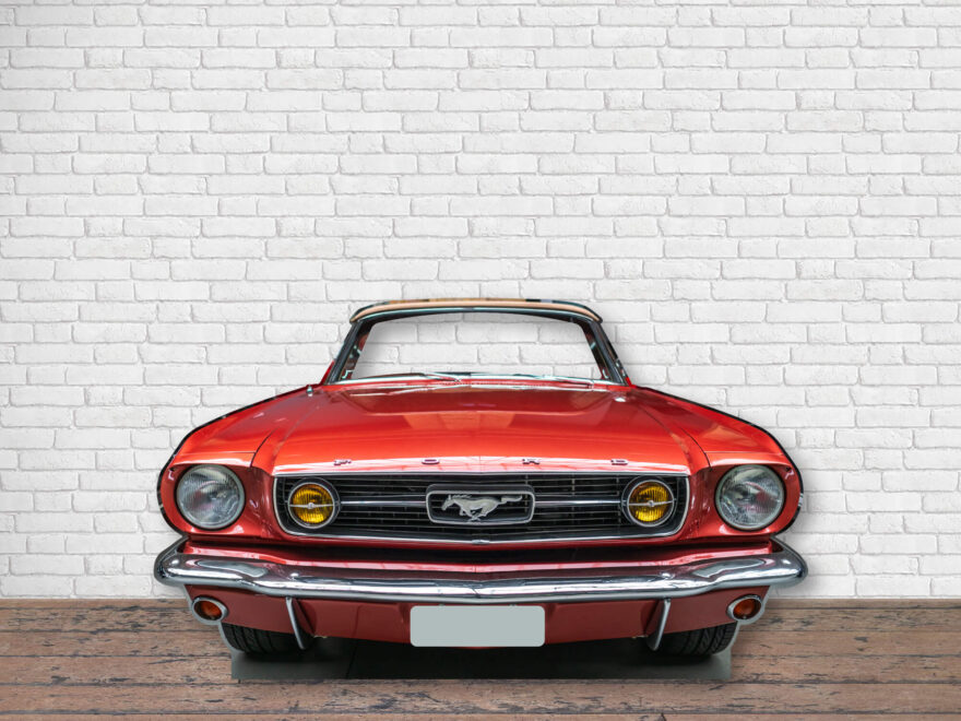  ▷ Photocall Ford Mustang Rojo desde 55,99€ ¡Precios Imbatibles!