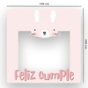 Photocall Feliz cumpleaños Conejo