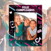 Photocall Feliz cumpleaños TikTok + Cartel