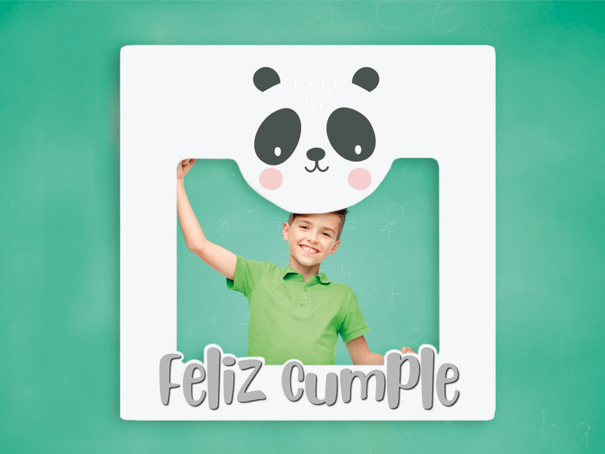 Photocall Feliz cumpleaños Panda