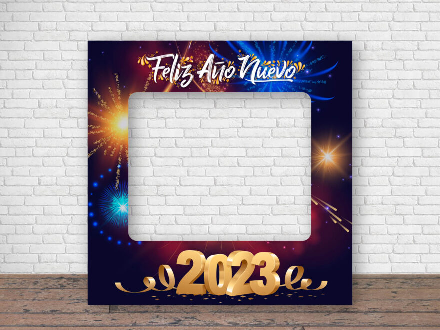 Photocall Feliz Año Nuevo 2023