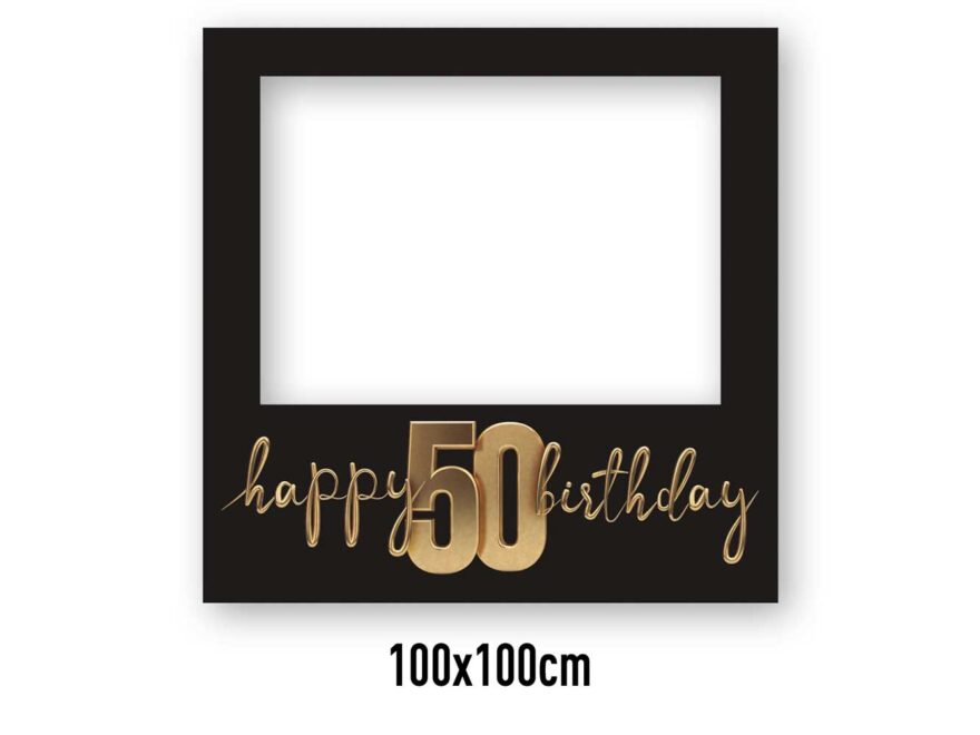 Photocall Feliz 50 cumpleaños