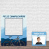 Photocall Cumpleaños Ciclismo + Cartel